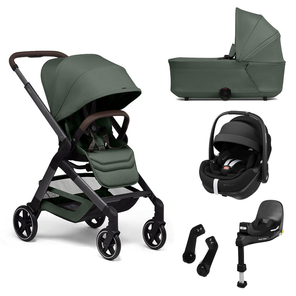 Joolz Hub2 Pebble 360 Pro 2 Travel System - Forest Green-Travel Systems-No Base- | Natural Baby Shower