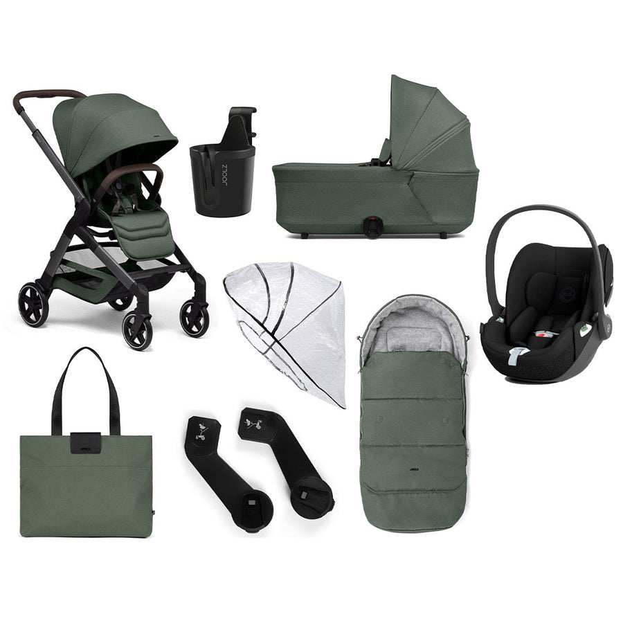 Joolz Hub2 Ultimate Cloud T Travel System - Forest Green-Travel Systems-No Base- | Natural Baby Shower