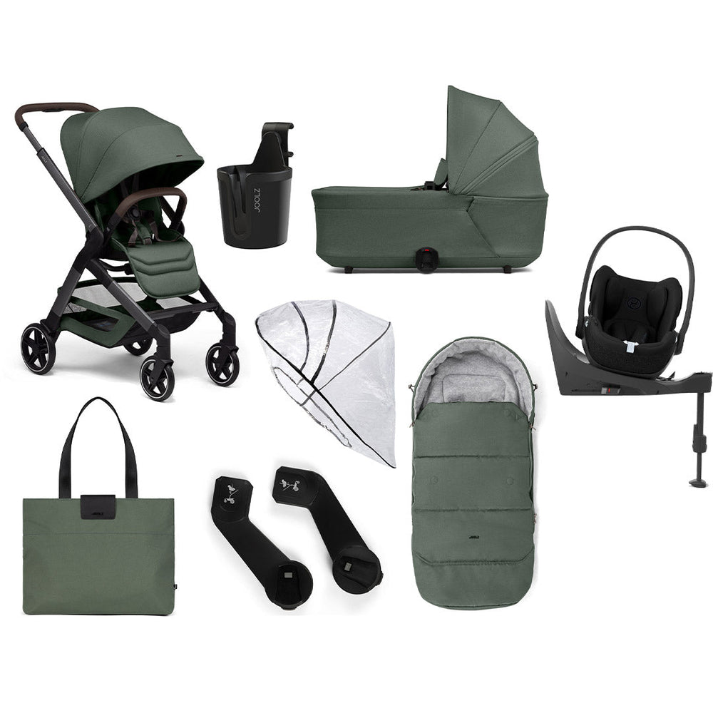 Joolz Hub2 Ultimate Cloud T Travel System - Forest Green-Travel Systems-No Base- | Natural Baby Shower