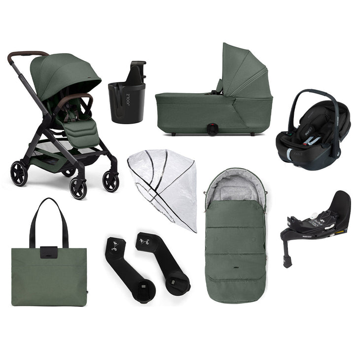 Joolz Hub2 Ultimate Joolz x Maxi-Cosi Pebble 360 Pro 2 Travel System - Forest Green-Travel Systems- | Natural Baby Shower