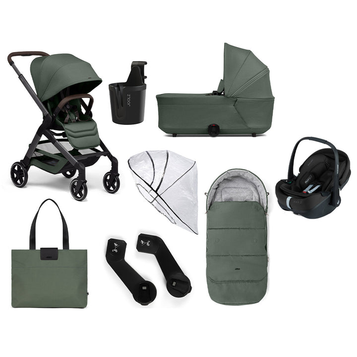 Joolz Hub2 Ultimate Joolz x Maxi-Cosi Pebble 360 Pro 2 Travel System - Forest Green-Travel Systems- | Natural Baby Shower