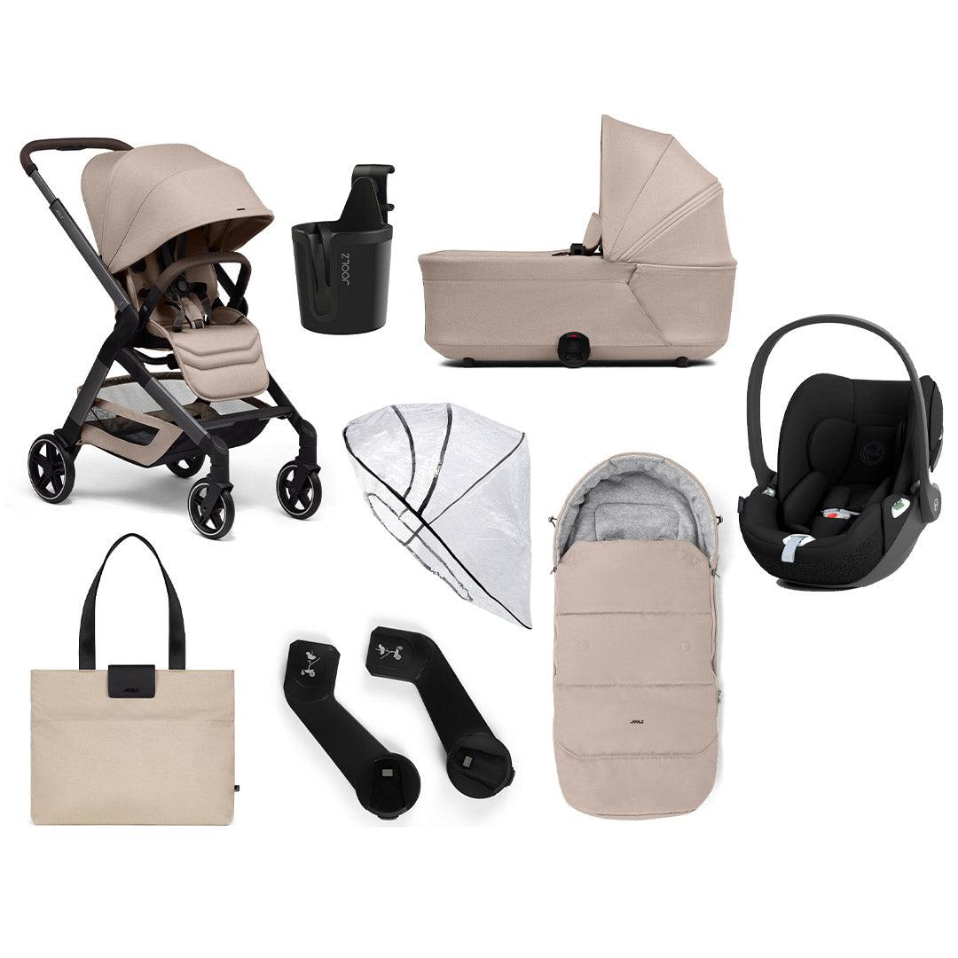 Joolz Hub2 Ultimate Cloud T Travel System - Sandy Taupe-Travel Systems-No Base- | Natural Baby Shower