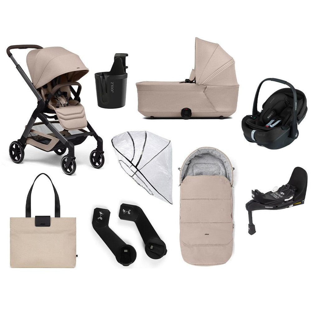 Joolz Hub2 Ultimate Joolz x Maxi-Cosi Pebble 360 Pro 2 Travel System - Sandy Taupe-Travel Systems- | Natural Baby Shower