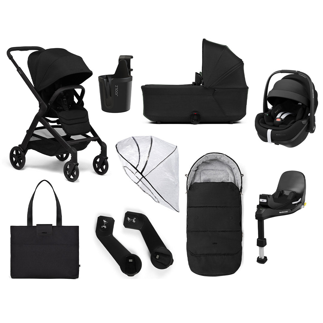 Joolz Hub2 Ultimate Pebble 360 Pro 2 Travel System - Space Black-Travel Systems-No Base- | Natural Baby Shower