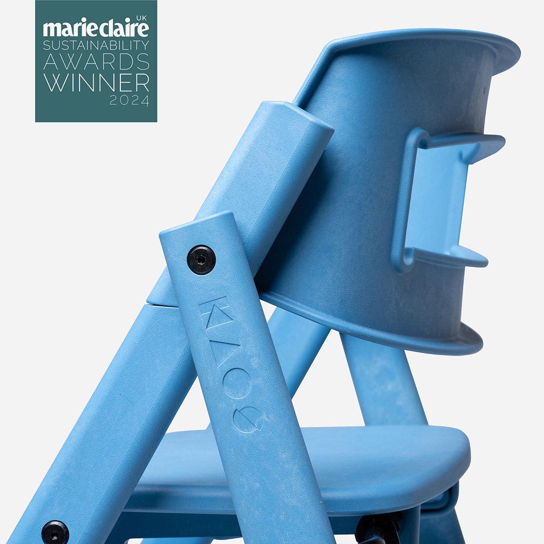 KAOS Klapp Highchair - Swedish Blue-Highchairs-Swedish Blue- | Natural Baby Shower