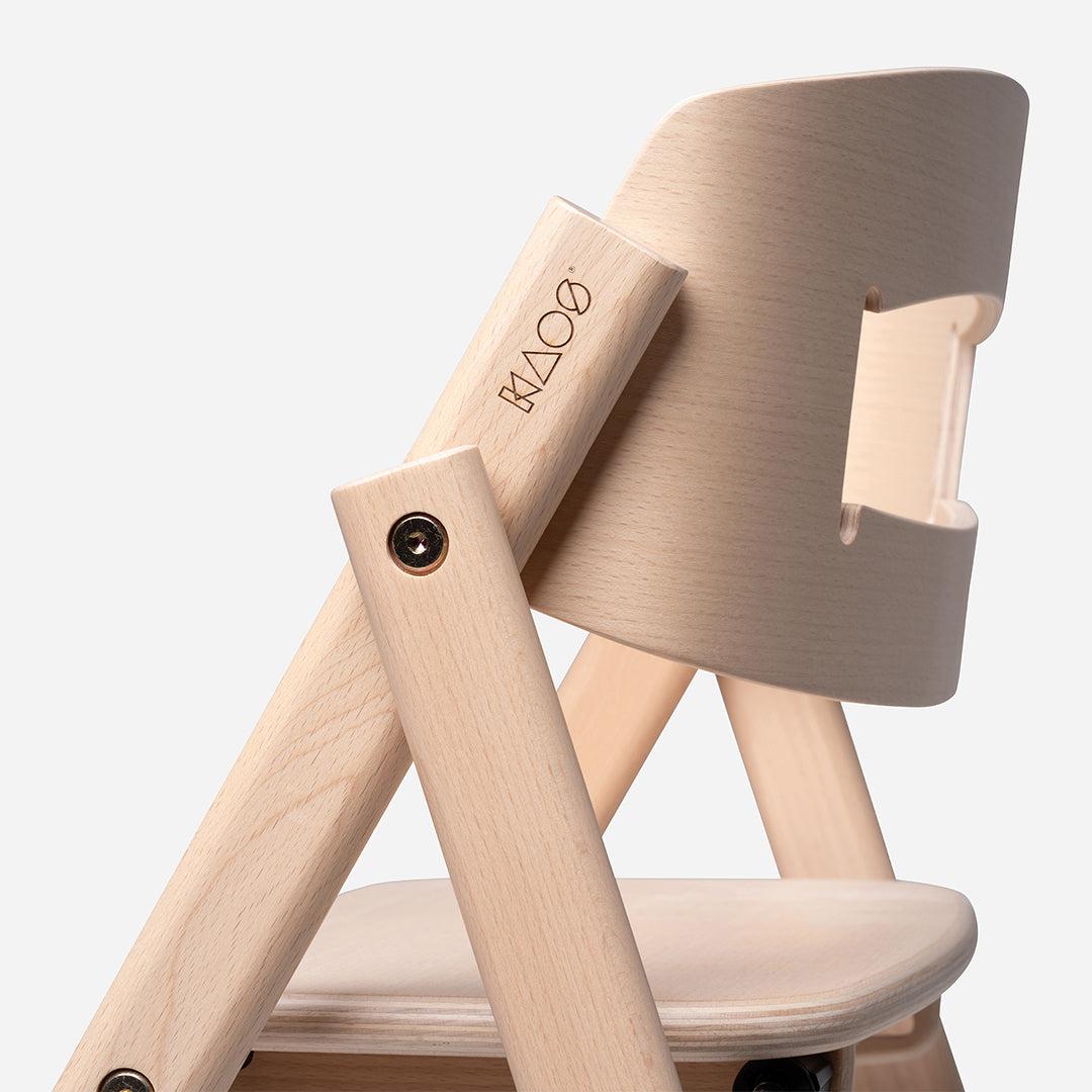 KAOS Klapp Highchair - Natural - Beech-Highchairs-Natural/Beech- | Natural Baby Shower