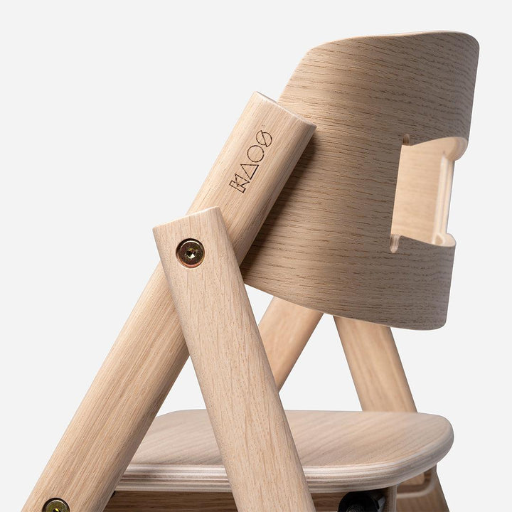 KAOS Klapp Highchair - Natural - Oak-Highchairs-Natural/Oak- | Natural Baby Shower