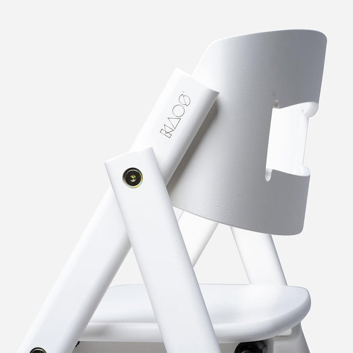 KAOS Klapp Highchair - White-Highchairs-White- | Natural Baby Shower