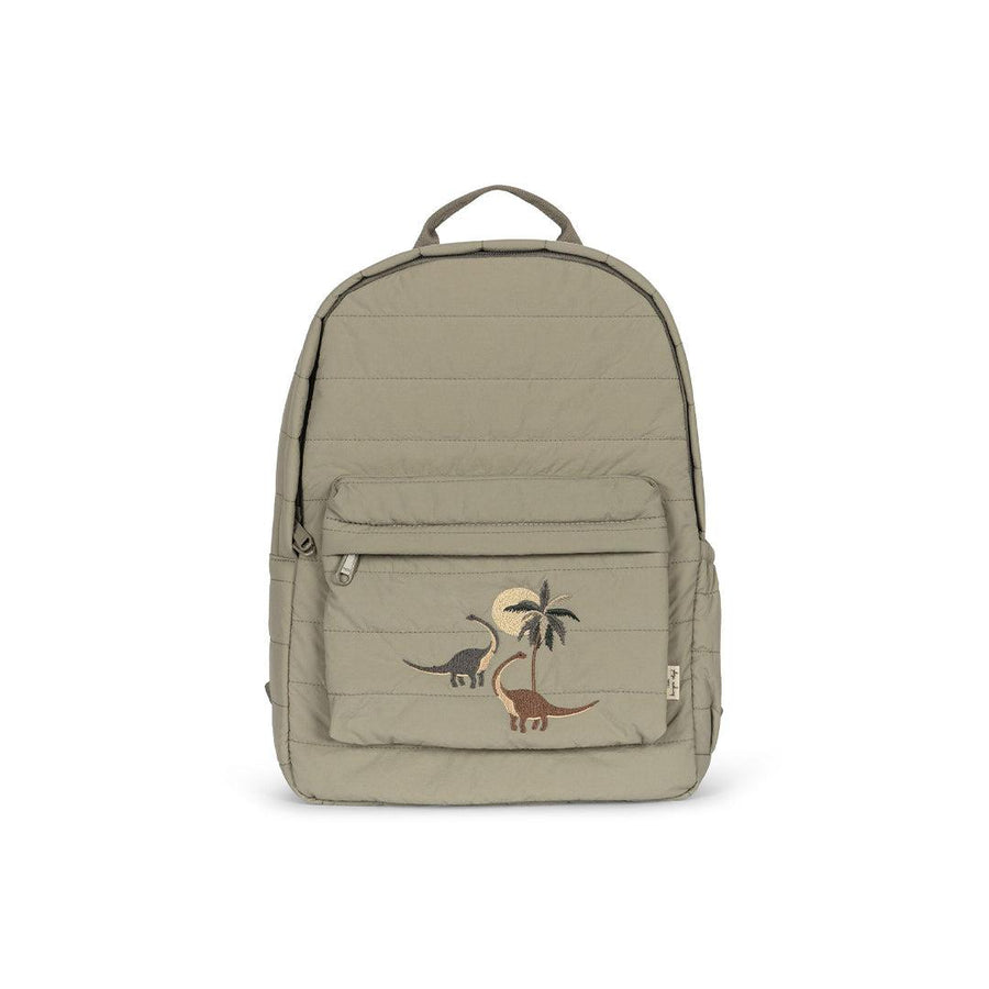 Konges Slojd Juno Quilted Midi Backpack - Laurel Oak-Changing Bags-Laurel Oak- | Natural Baby Shower