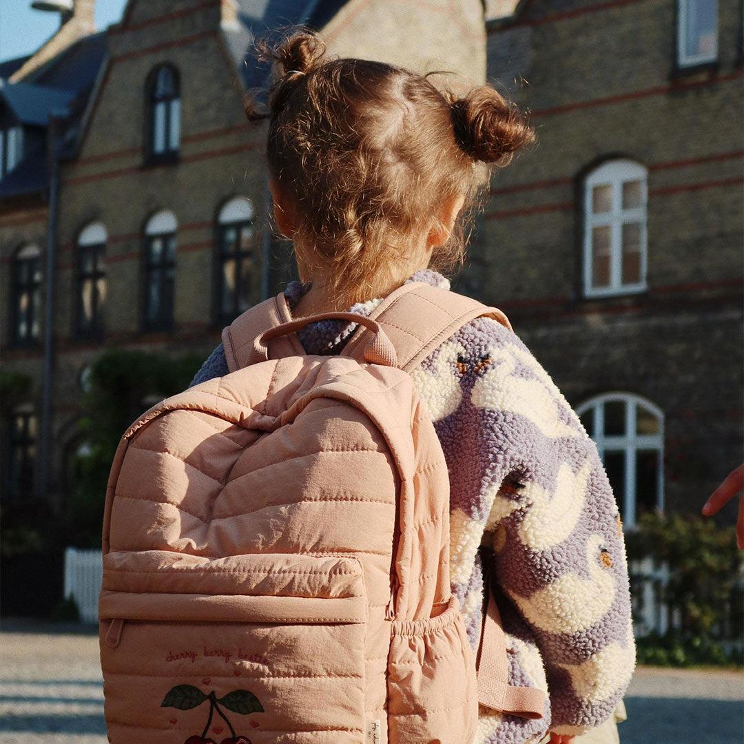 Konges Slojd Juno Quilted Midi Backpack - Tuscany-Changing Bags-Tuscany- | Natural Baby Shower