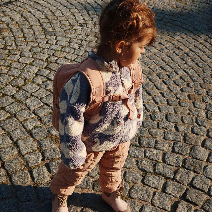 Konges Slojd Juno Quilted Midi Backpack - Tuscany-Changing Bags-Tuscany- | Natural Baby Shower