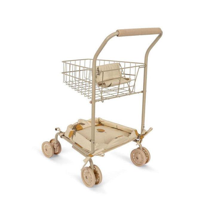 Konges Slojd Kids Shopping Cart - Mon Grand Citron-Push-Alongs-Mon Grand Citron- | Natural Baby Shower