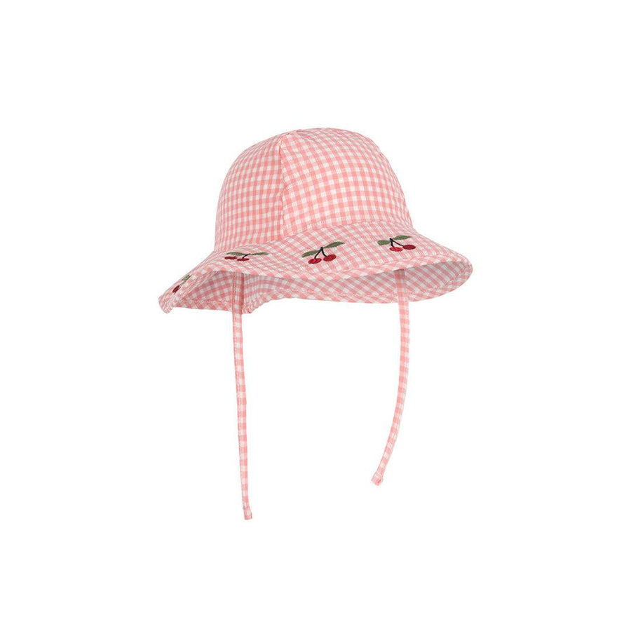 Konges Slojd Soline Swim Hat - Geranium Pink-Hats-Geranium Pink-6-9m | Natural Baby Shower