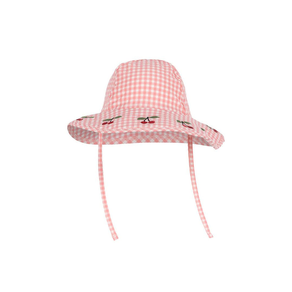 Konges Slojd Soline Swim Hat - Geranium Pink-Hats-Geranium Pink-6-9m | Natural Baby Shower