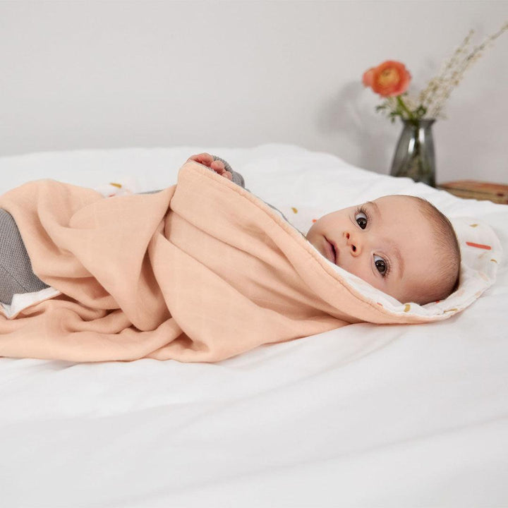 Lassig Heavenly Soft Blanket - Little Mateys Spicy Orange-Blankets-Little Mateys Spicy Orange- | Natural Baby Shower