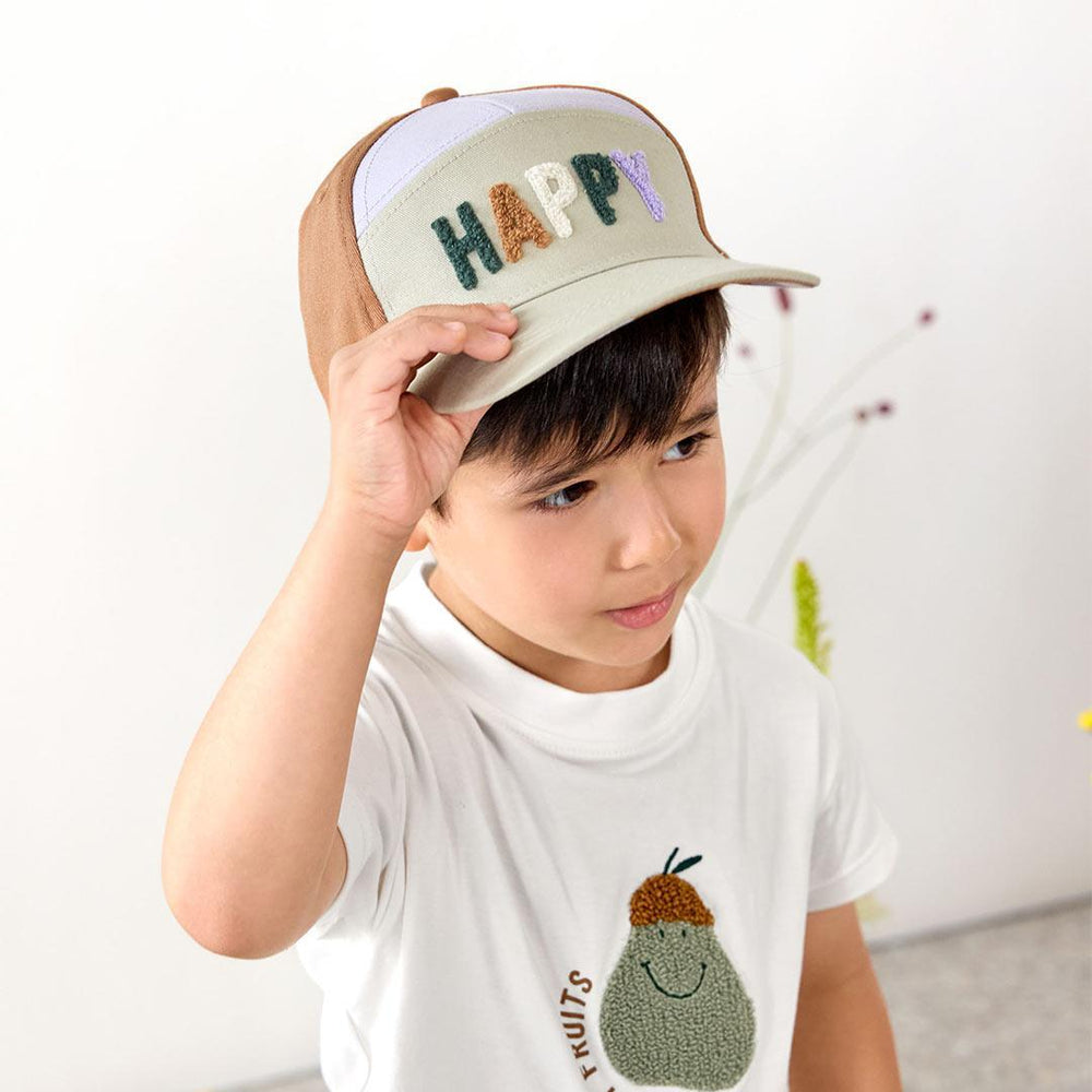 Lassig Kids Base Cap - Light Khaki/Caramel - Happy-Hats-Light Khaki/Caramel-1-2y | Natural Baby Shower