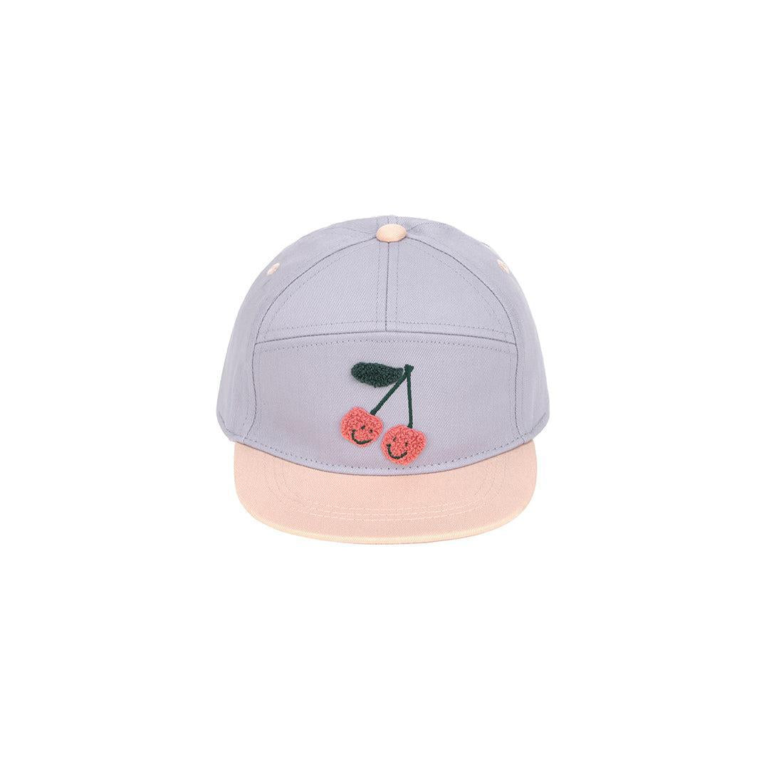 Lassig Kids Skater Cap - Lilac/Peach - Cherry-Hats-Lilac/Peach-1-2y | Natural Baby Shower