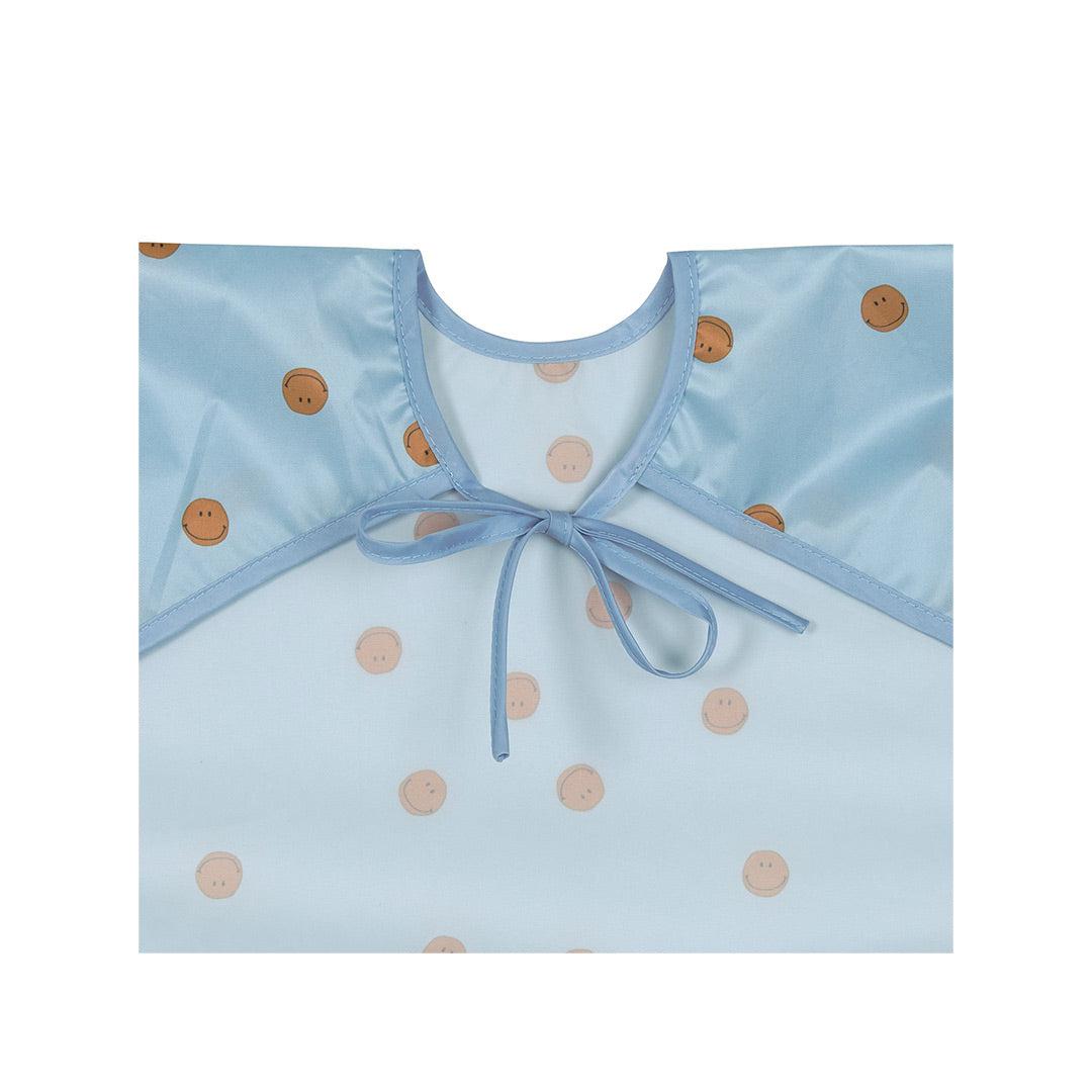 Lassig Long Sleeve Bibs 2pcs - Happy Rascals - Smile Sky Blue-Bibs-Smile Sky Blue-One Size | Natural Baby Shower