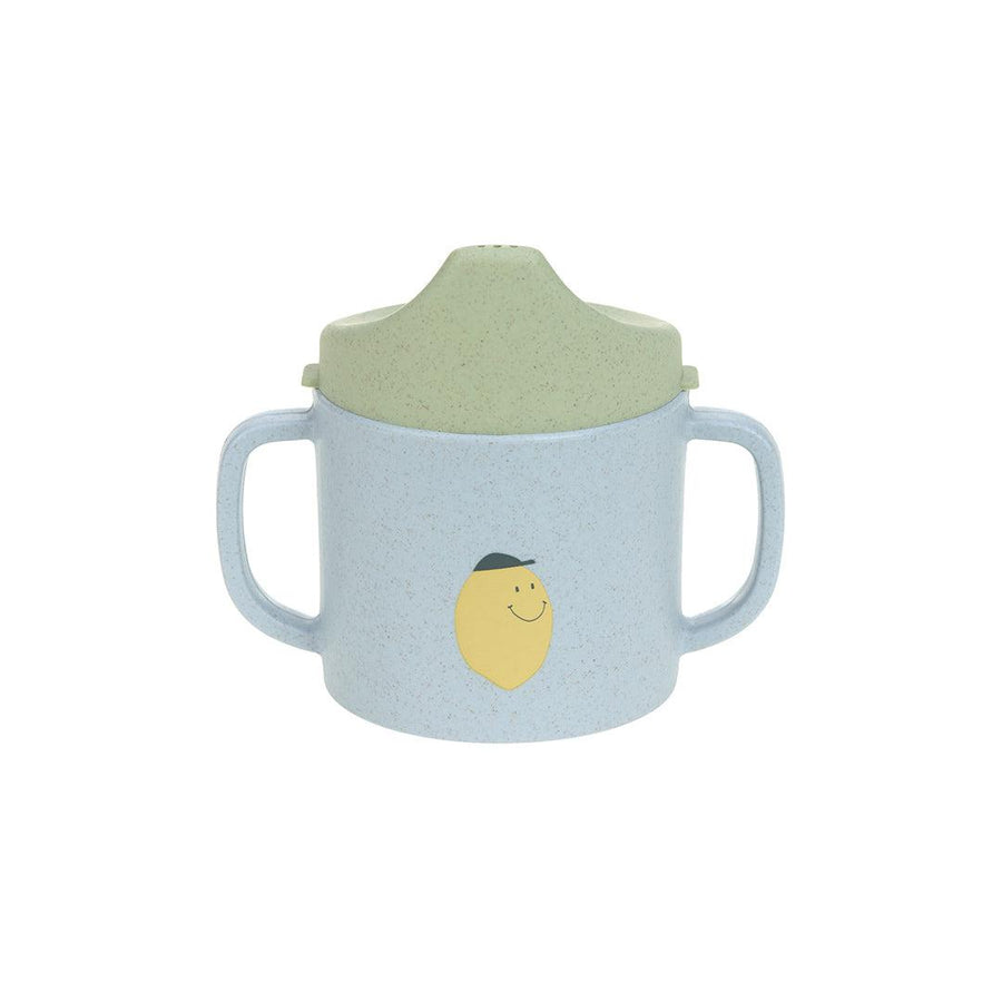 Lassig Sippy Cup Cellulose - Happy Fruits - Lemon-Sippy Cups-Lemon-One Size | Natural Baby Shower