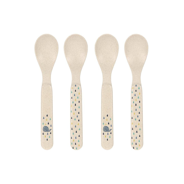 Lassig Spoon Set Cellulose - Little Water - Whale-Cutlery-Whale-One Size | Natural Baby Shower