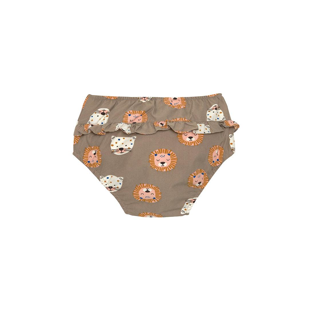 Lassig Swim Diaper - Choco - Wild Cats-Nappies-Choco-3-6m | Natural Baby Shower