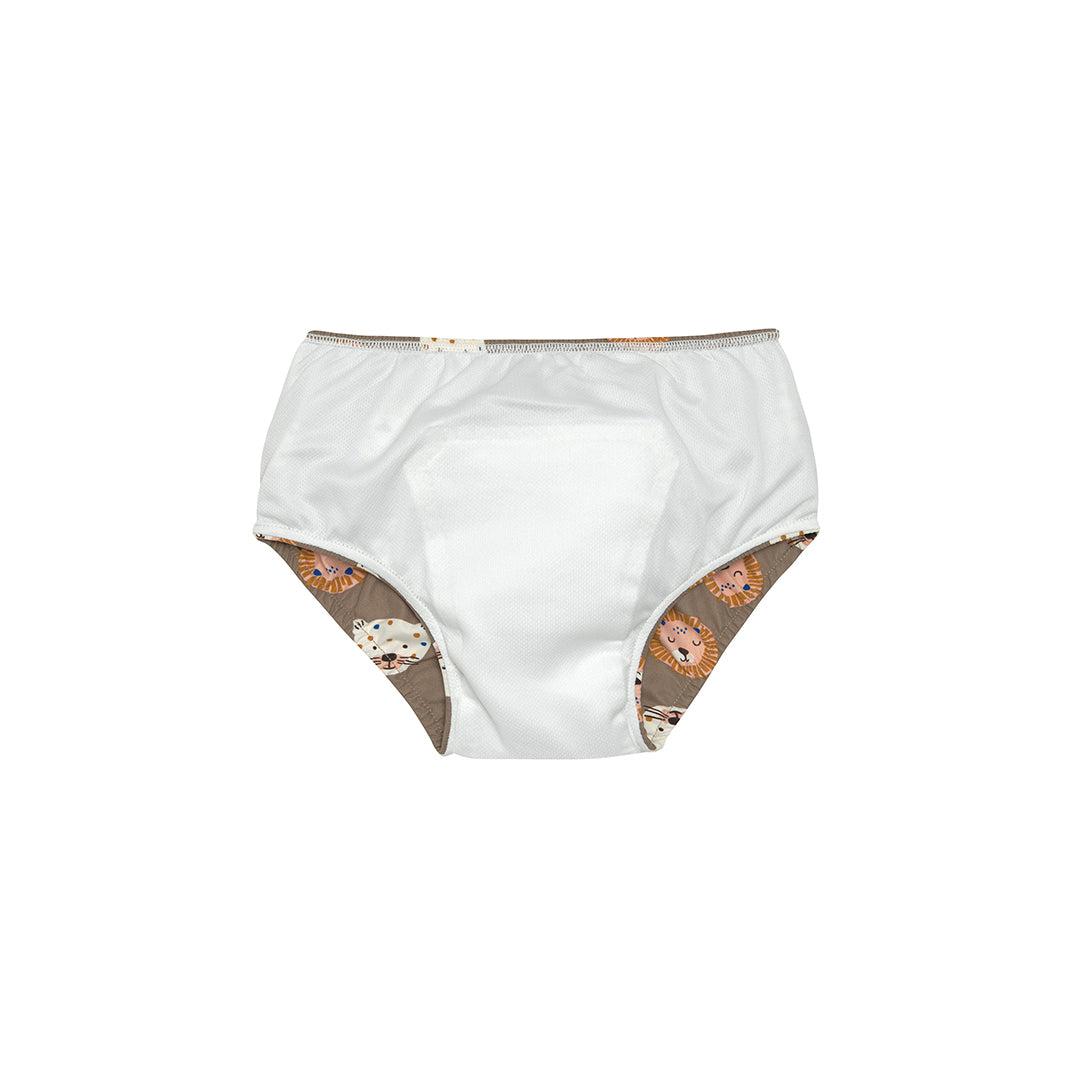 Lassig Swim Diaper - Choco - Wild Cats-Nappies-Choco-3-6m | Natural Baby Shower