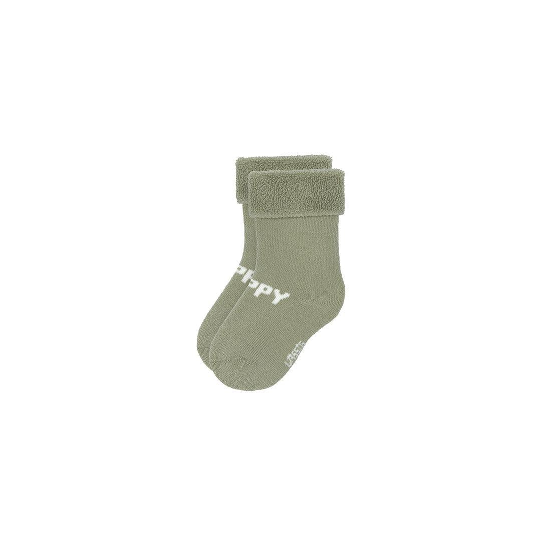 Lassig Terry Socks - 3 Pack - Light Khaki - Pear-Socks-Light Khaki-15-18 | Natural Baby Shower