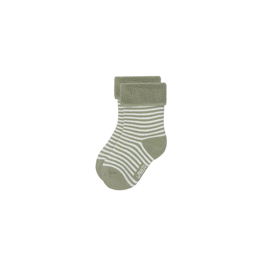 Lassig Terry Socks - 3 Pack - Light Khaki - Pear-Socks-Light Khaki-15-18 | Natural Baby Shower