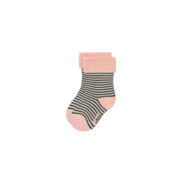 Lassig Terry Socks - 3 Pack - Peach - Cherry-Socks-Peach-15-18 | Natural Baby Shower