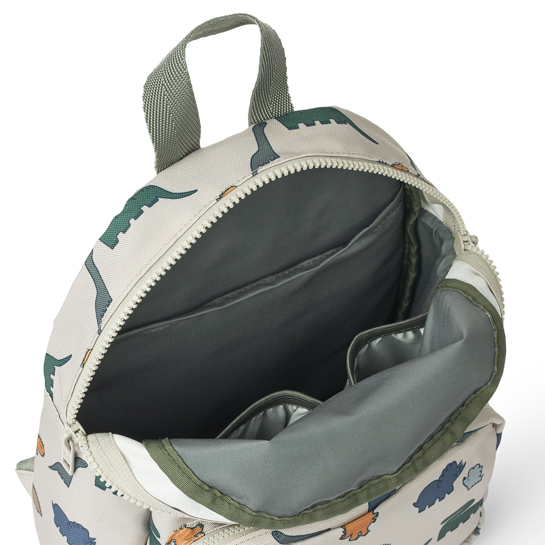 Liewood Allan Backpack - Dinosaurs - Mist