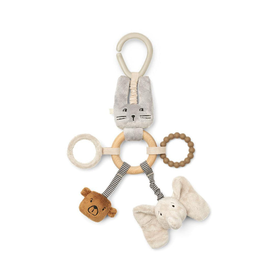 Liewood Angie Classic Activity Toy - Mist Mix-Pram Toys-Mist Mix- | Natural Baby Shower