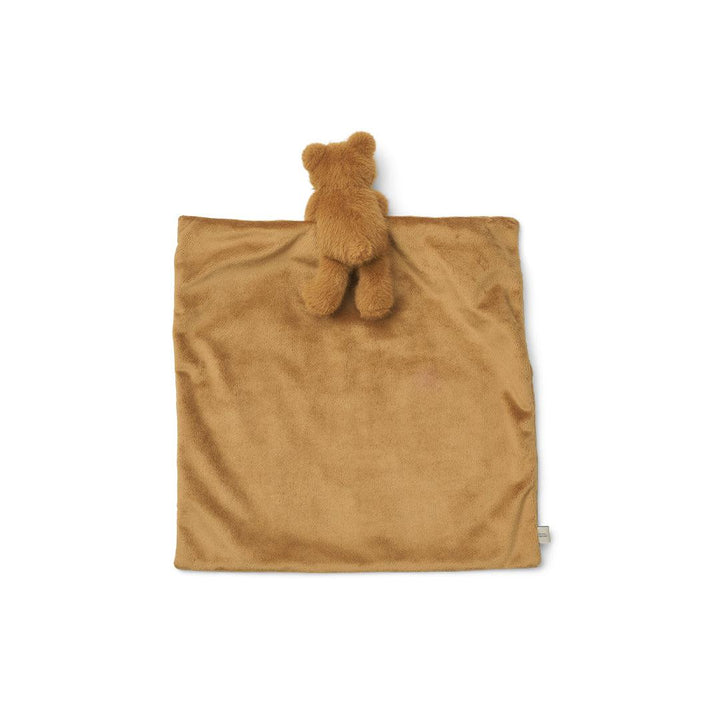 Liewood Camdon Bear Cuddle Cloth - Golden Caramel-Comforters-Golden Caramel- | Natural Baby Shower