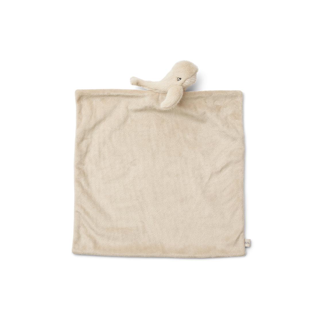 Liewood Camdon Whale Cuddle Cloth - Mist-Comforters-Mist-One size | Natural Baby Shower