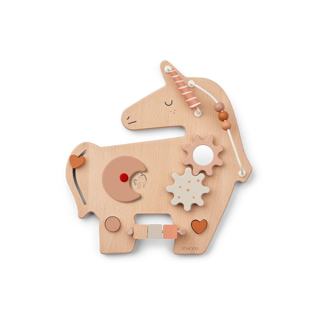 Liewood Carola Unicorn Play Board - Pale Tuscany Multi Mix-Puzzles + Games-Pale Tuscany Multi Mix- | Natural Baby Shower