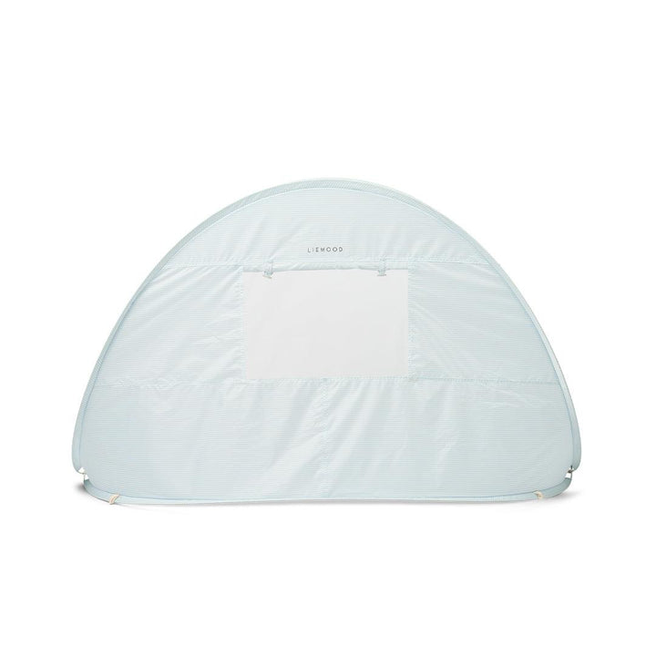 Liewood Cassie Pop Up Tent - Pure Sky / Creme De La Creme Stripe-UV Sun Tents-Pure Sky / Creme De La Creme Stripe-One size | Natural Baby Shower