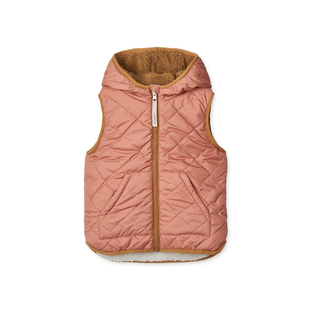 Liewood Diana Reversible Vest - Tuscany Rose Mix-Coats- | Natural Baby Shower