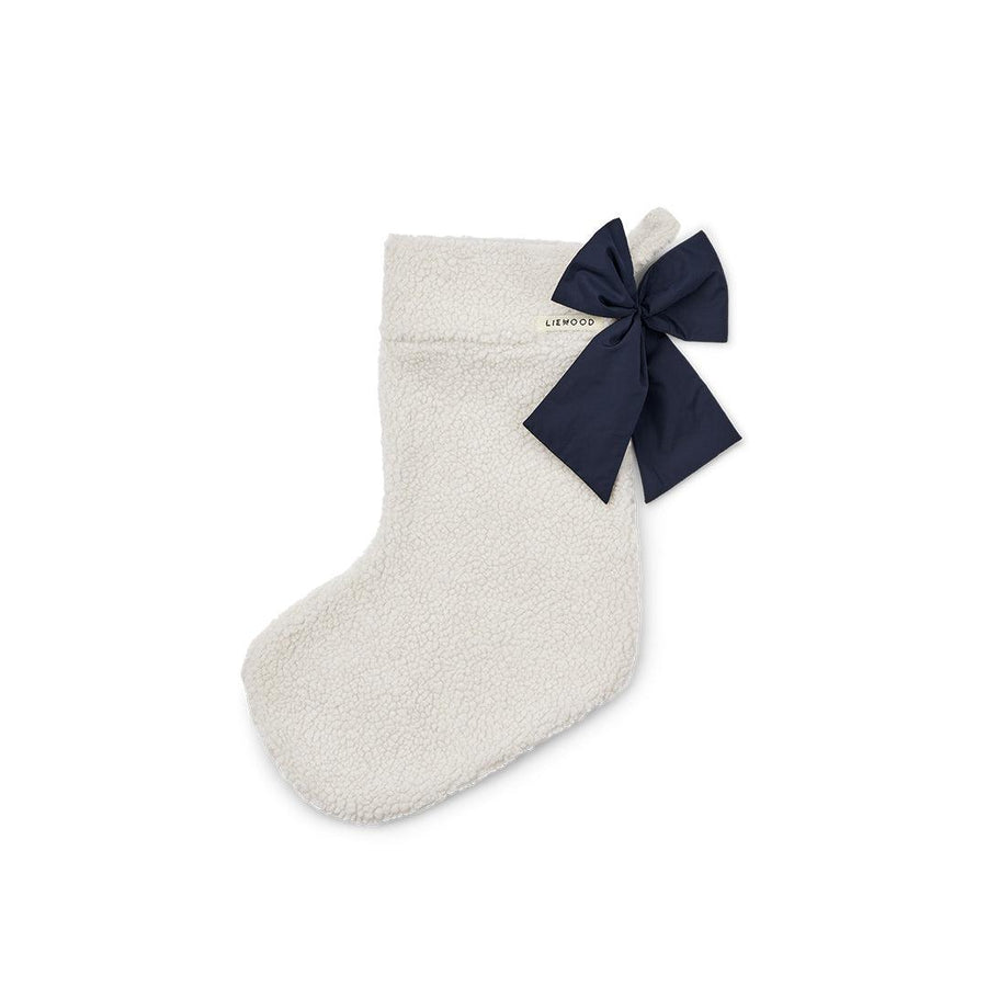 Liewood Eve Pile Christmas Stocking - Classic Navy - Sandy-Decoratives-Classic Navy/Sandy- | Natural Baby Shower