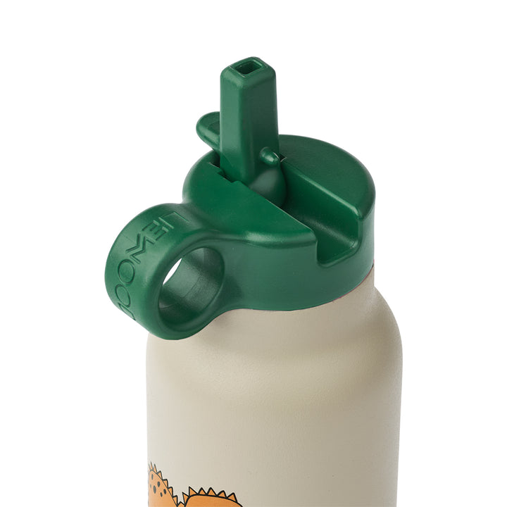 Liewood Falk Water Bottle - Dinosaurs - Mist