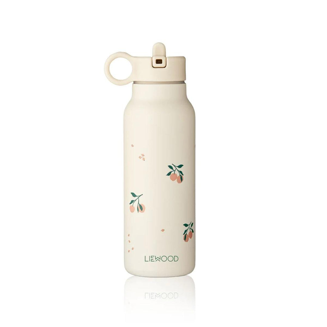 Liewood Falk Water Bottle 350 Ml - Peach Sea Shell Mix-Drinking Bottles-Peach-Sea Shell Mix | Natural Baby Shower