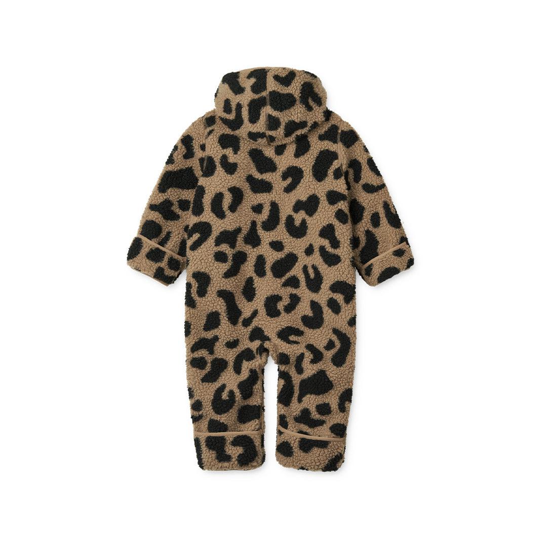 Liewood Fraser Baby Pile Jumpsuit - Mega Leo - Oat Mix-Snugglesuits- | Natural Baby Shower