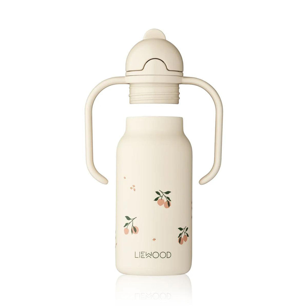 Liewood Kimmie Water Bottle 250 Ml - Peach Sea Shell-Drinking Bottles-Peach-Sea Shell | Natural Baby Shower