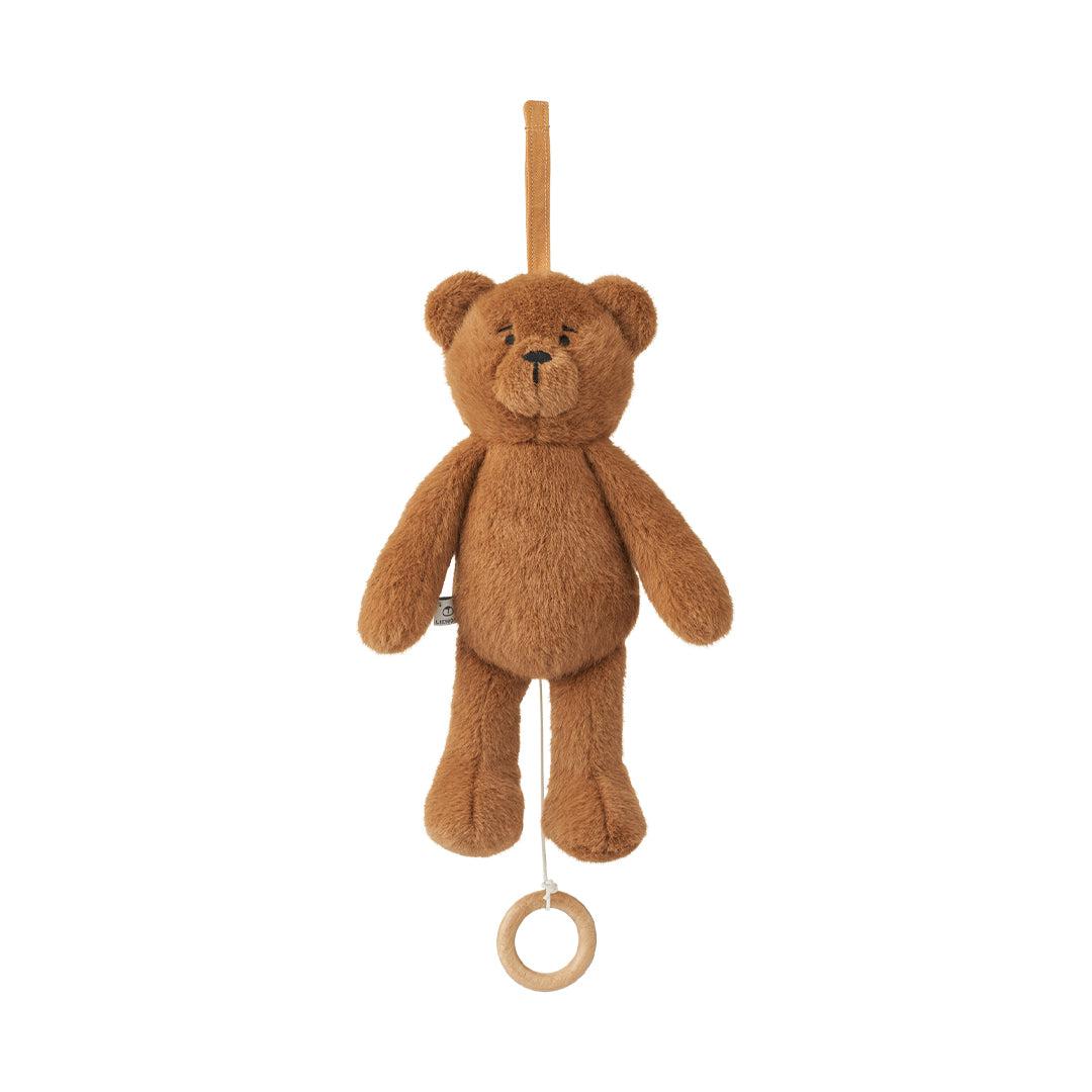 Liewood Makenna Bear Music Mobile - Golden Caramel-Musical Pulls-Golden Caramel- | Natural Baby Shower