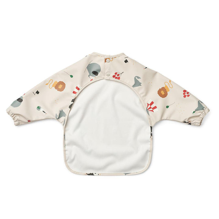 Liewood Merle Printed Cape Bib - Circus / Sandy-Bibs-Circus / Sandy-One size | Natural Baby Shower