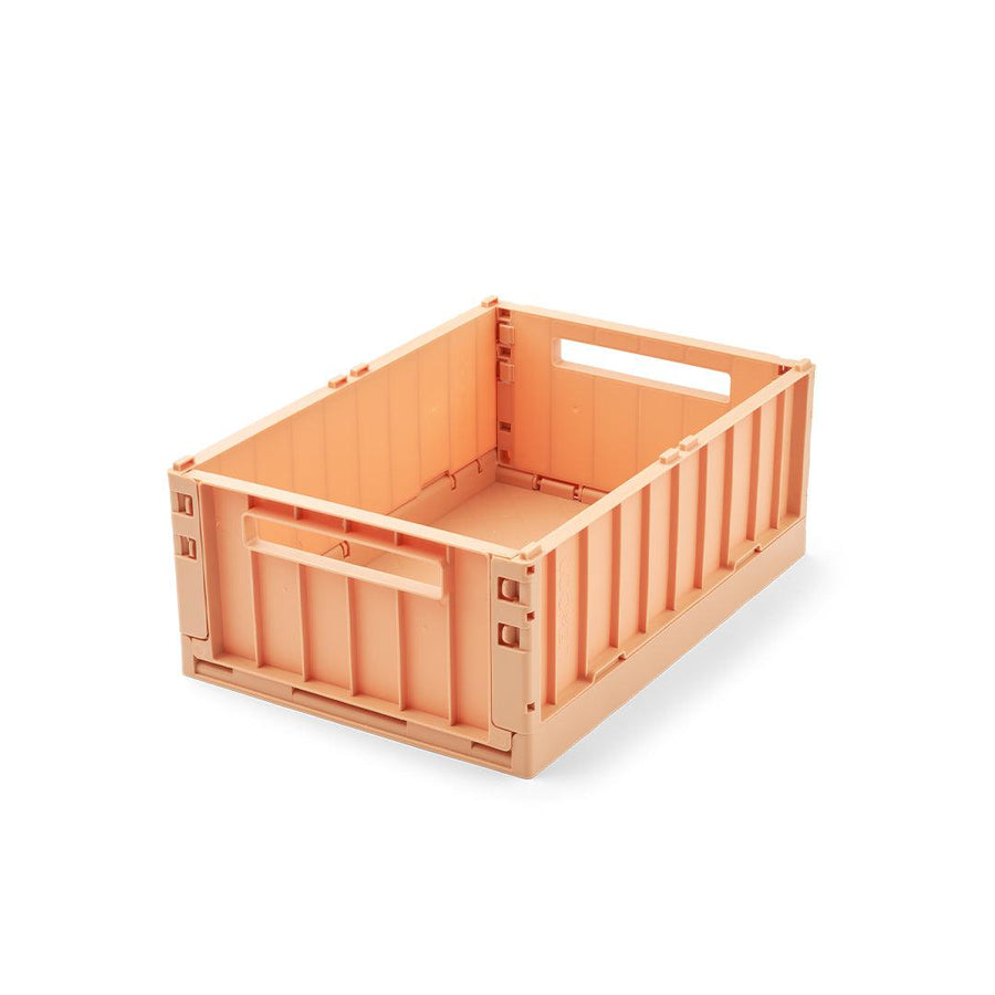 Liewood Weston Storage Box M 1-Pack - Light Apricot-Storage Baskets-Light Apricot-One size | Natural Baby Shower