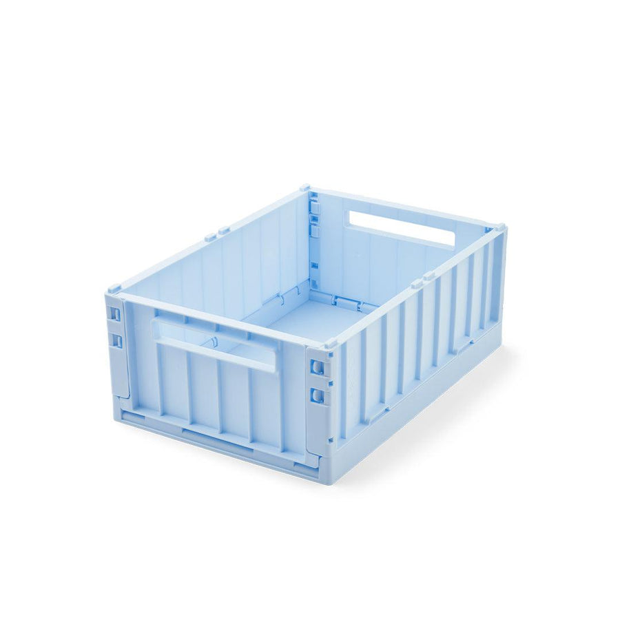 Liewood Weston Storage Box M 1-Pack - Pure Sky-Storage Baskets-Pure Sky-One size | Natural Baby Shower