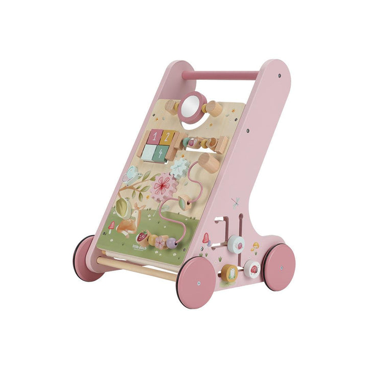 Little Dutch Multi-Activity Baby Walker - Fairy Garden-Push-Alongs-Fairy Garden- | Natural Baby Shower