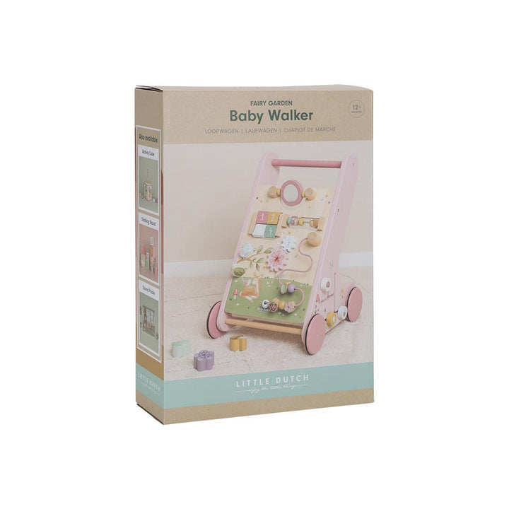 Little Dutch Multi-Activity Baby Walker - Fairy Garden-Push-Alongs-Fairy Garden- | Natural Baby Shower