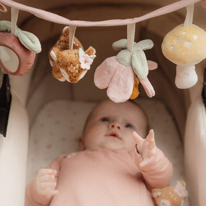 Little Dutch Car Seat Toy - Fairy Garden-Pram Toys-Fairy Garden- | Natural Baby Shower