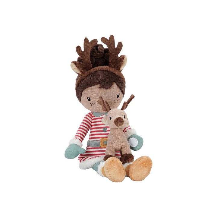 Little Dutch Christmas Reindeer Doll - Evi-Dolls-Evi- | Natural Baby Shower