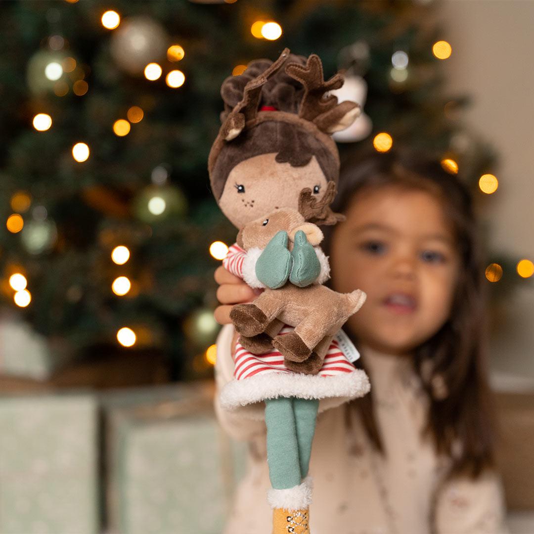 Little Dutch Christmas Reindeer Doll - Evi-Dolls-Evi- | Natural Baby Shower